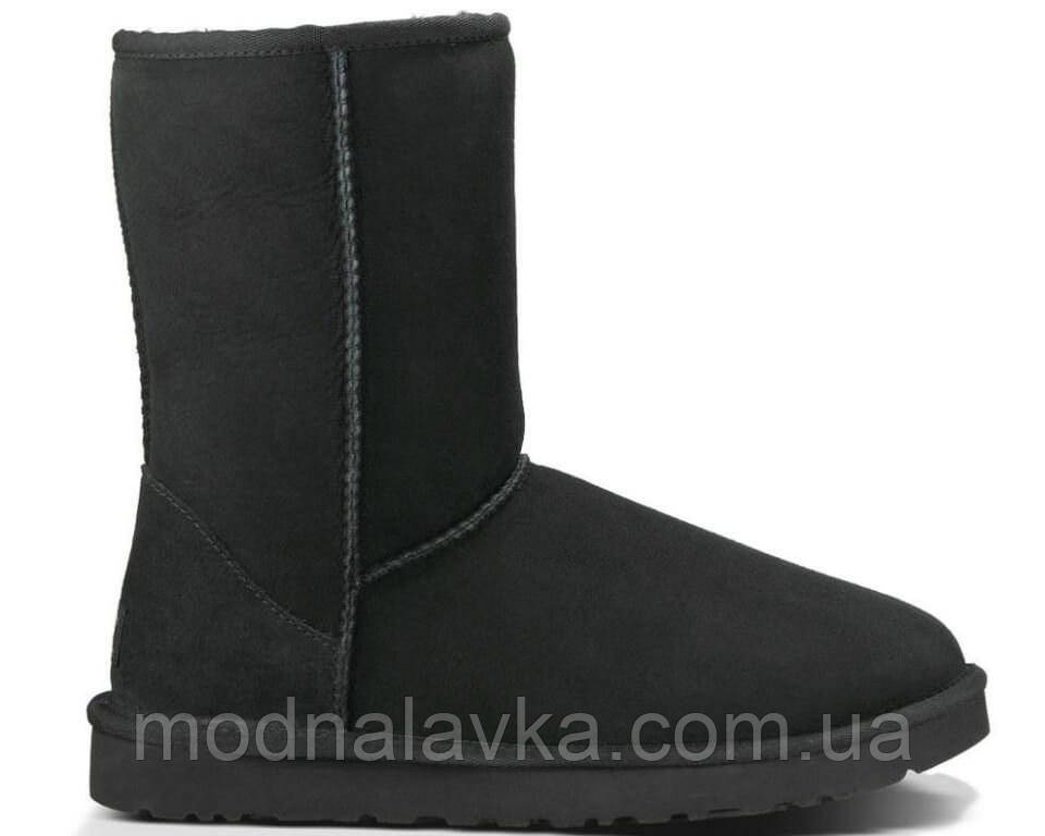 

Мужские UGG CLASSIC SHORT BOOT BLACK 42 Черный 3759 42, КОД: 2424029