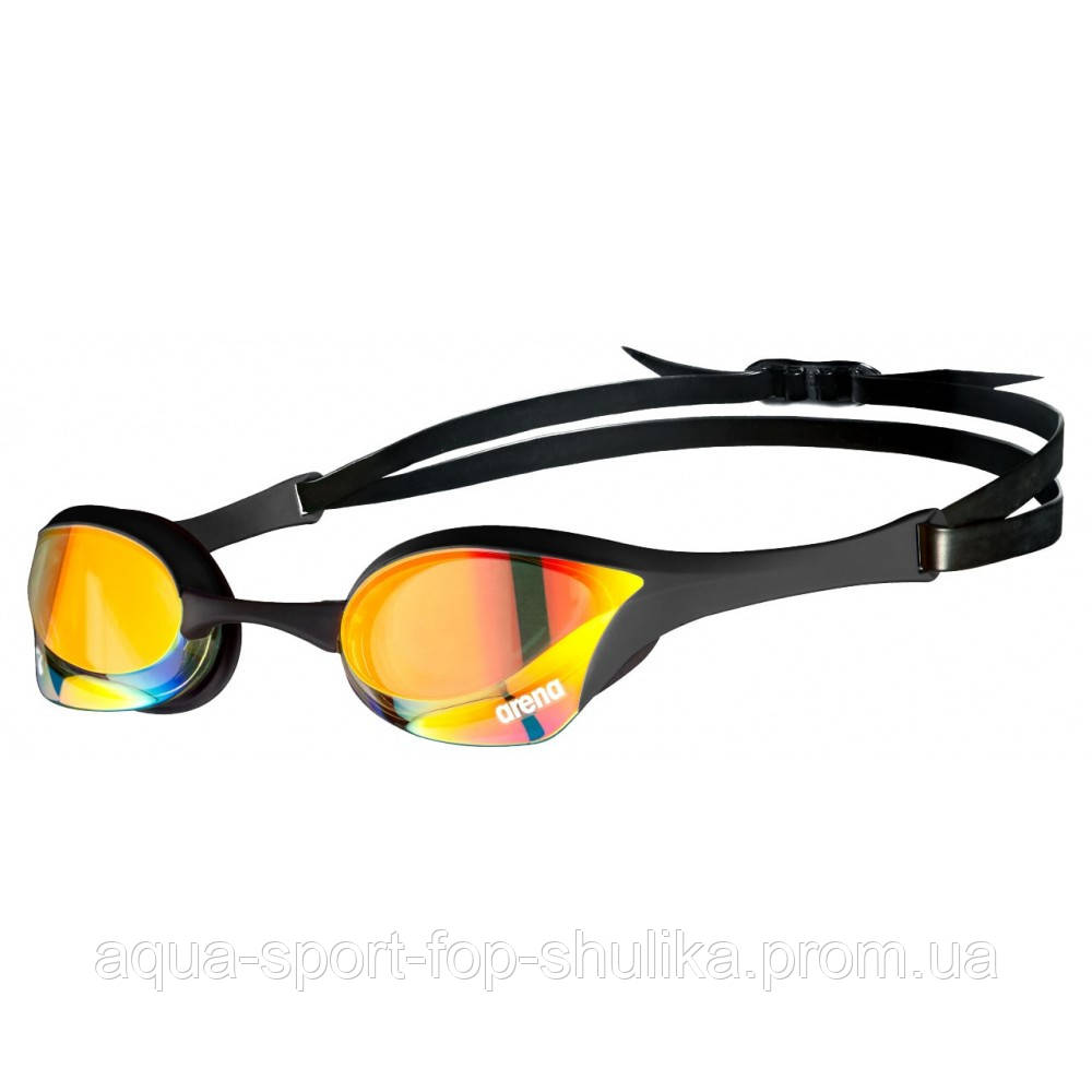 

Arena cobra ultra swipe mirror goggles - yellow copper / black