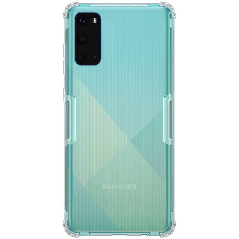 

TPU чехол Nillkin Nature Series для Samsung Galaxy S20, Серый (прозрачный)