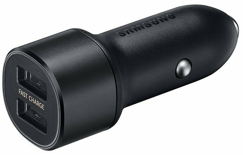 

Автомобильное зарядное устройство Samsung EP-L1100WBEGRU Dual Fast Car Charge Black (6542871