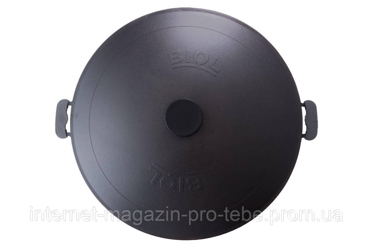 

Сковорода жаровня чугунная Biol - 500 мм с крышкой (1750К)