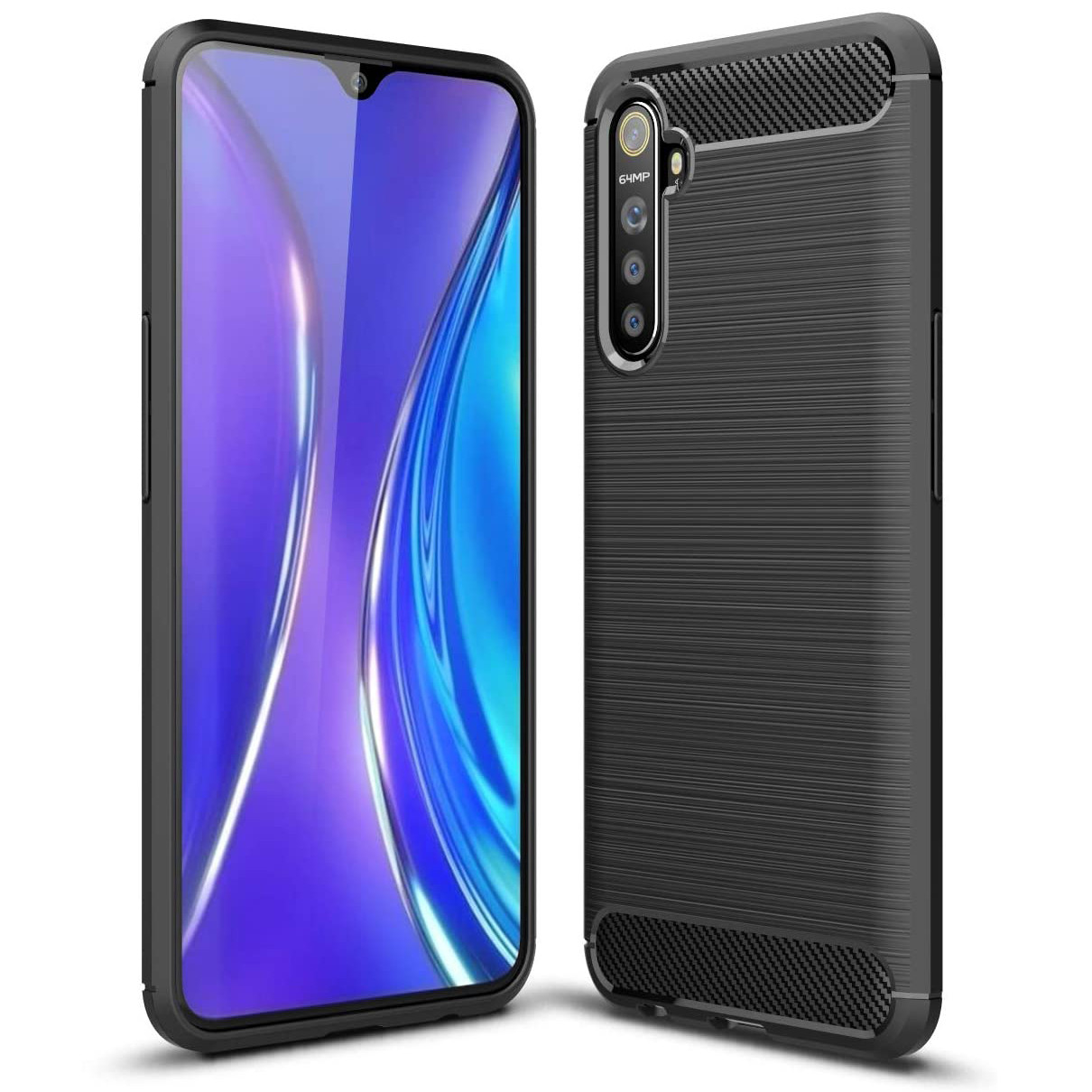 

TPU чехол Slim Series для Realme XT, Черный