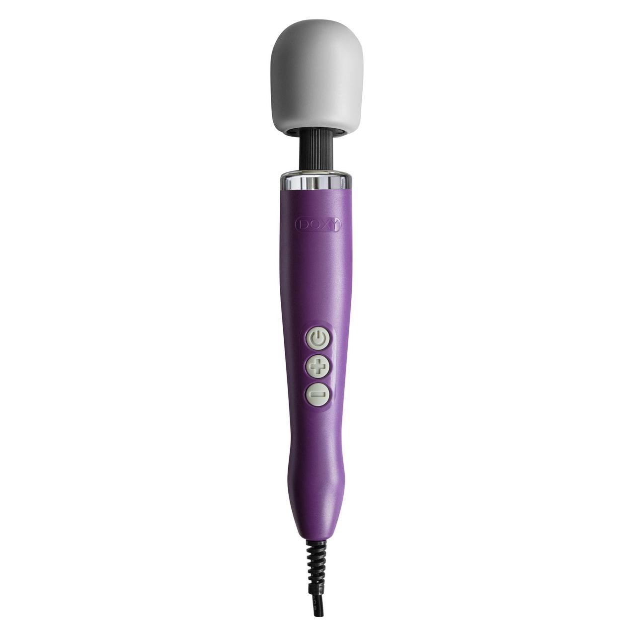 

Вибромассажер DOXY Original Purple, очень мощный, питание 220В, пульсирующие вибрации, Фиолетовый