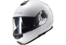 

Мотошлем Flip-UP LS2 FF325 Strobe Gloss White ( XL)