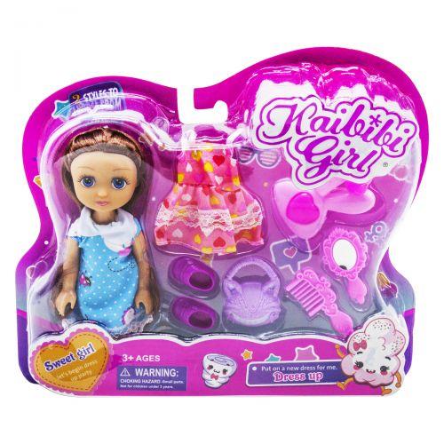 

Игровой набор с куклой "Sweet girl", в голубом BLD227