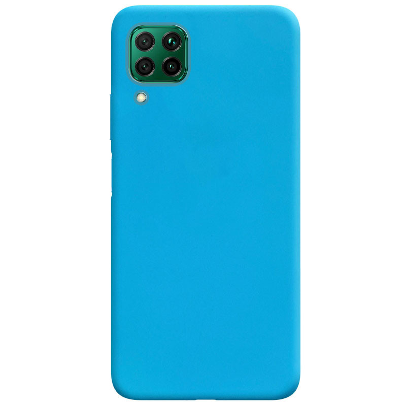 

Силиконовый чехол Candy для Huawei P40 Lite, Голубой