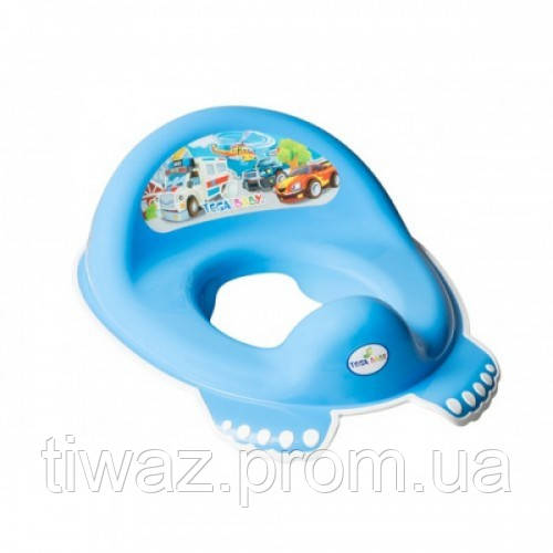 

Tega Baby Накладка на унитаз антискользящая Cars CS-002 blue, Синий