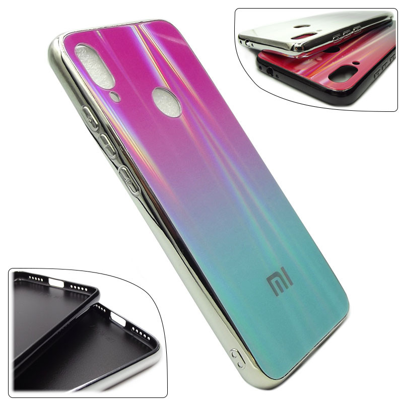 

Glass case Gradient 2 Xiaomi Redmi Note 7 pink/blue