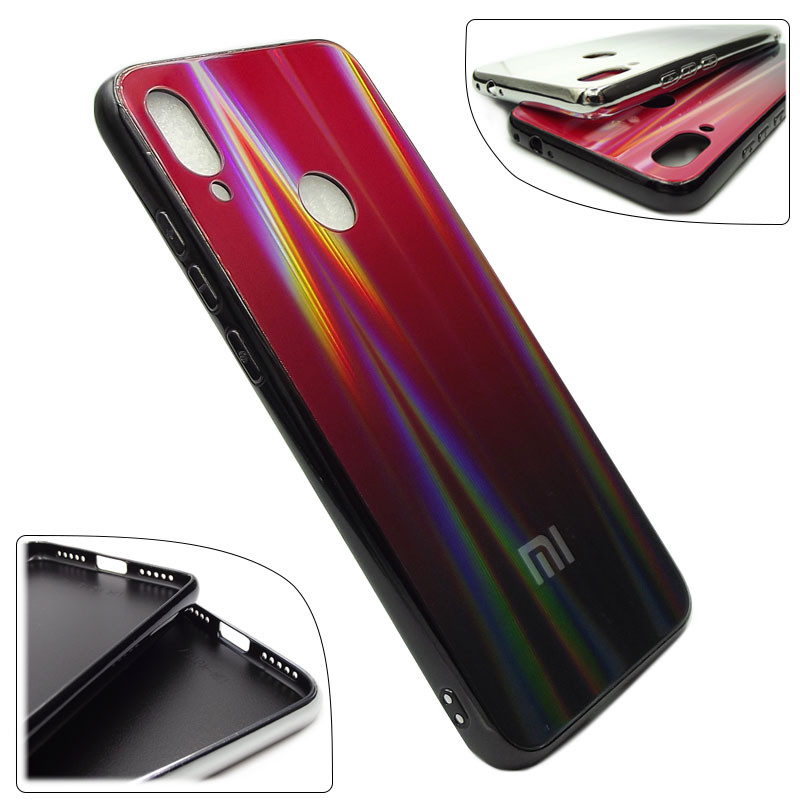 

Glass case Gradient 2 Xiaomi Redmi Note 7 red/black