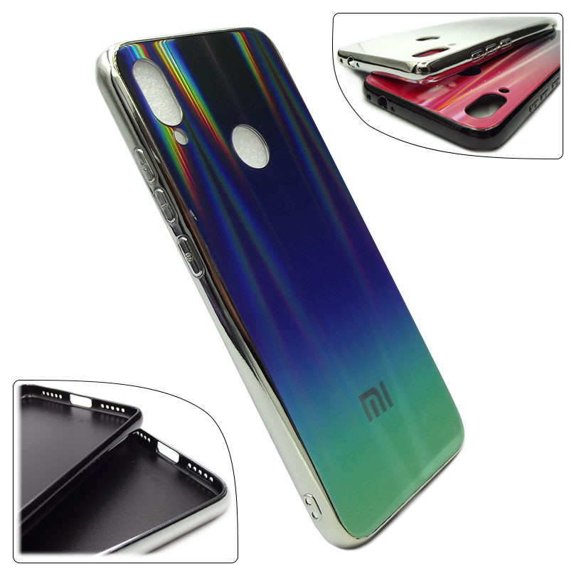 

Glass case Gradient 2 Apple iPhone 11 Pro Max, dark blue/green