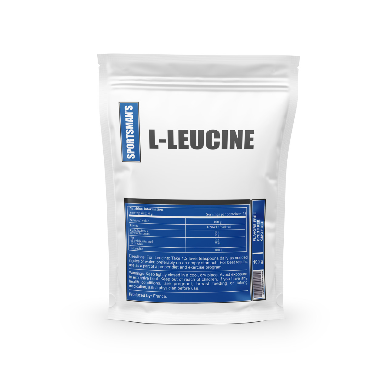 

Л-Лейцин Аминокислоты ( L-Leucine ) 100грамм