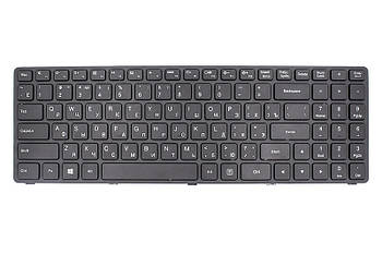 Клавіатура для ноутбука IBM/LENOVO IdeaPad 100-15IBD чорний, чорний кадр