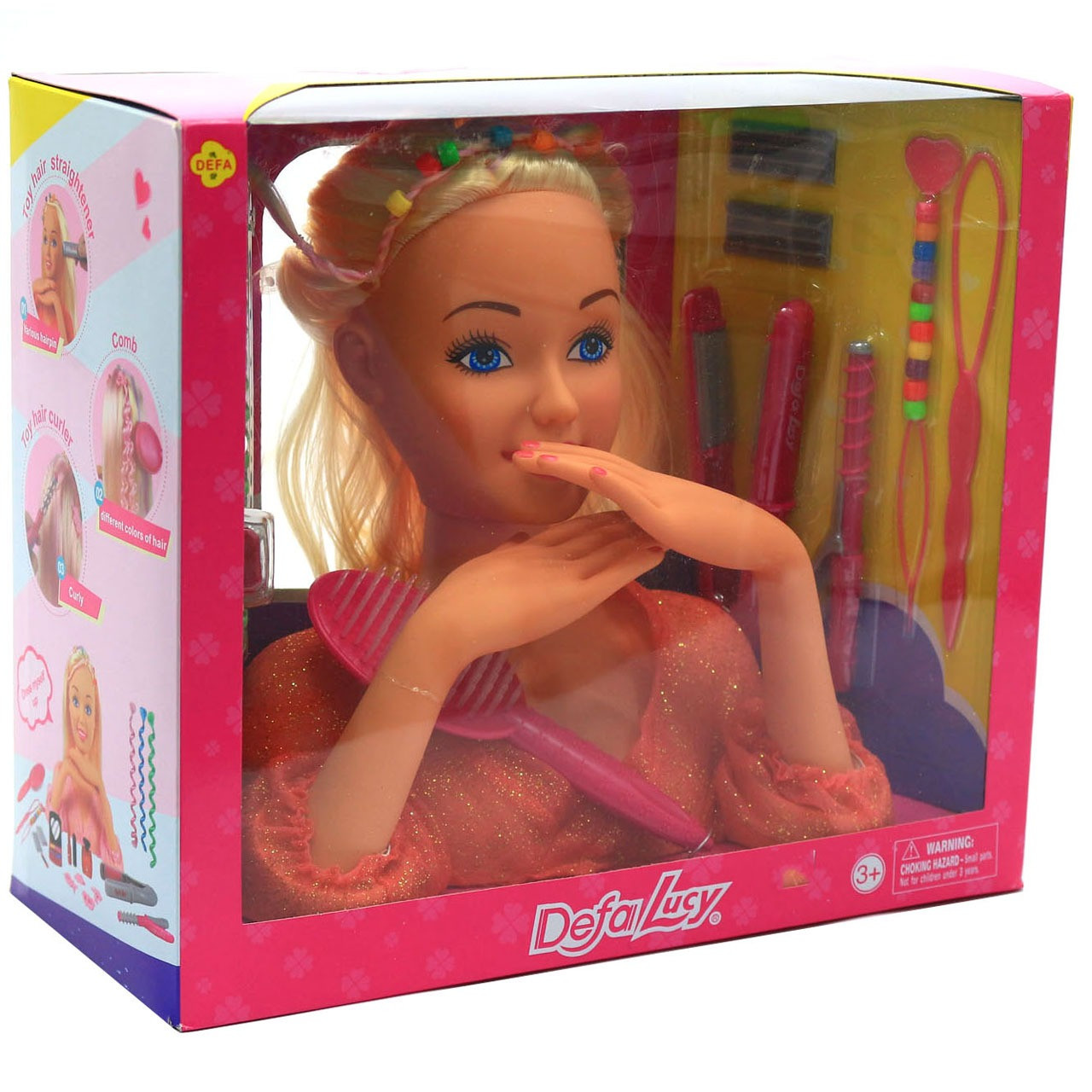 

Кукла Манекен для причесок Defa Lacy 8415 с подвижными руками