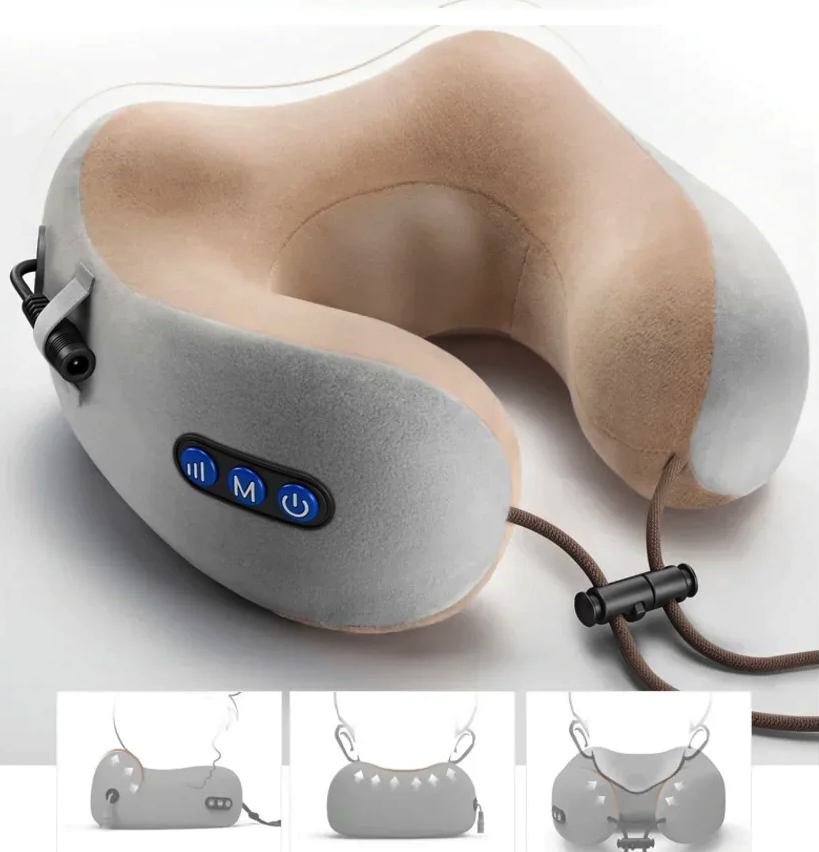 

Массажная подушка для шеи U-shaped massage pillow