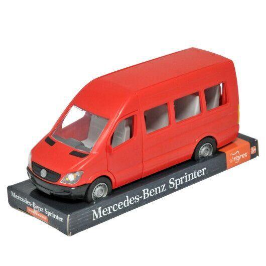 

Игрушечная машинка Tigres Mercedes-Benz Sprinter Пассажирский красный на планшетке (39705)