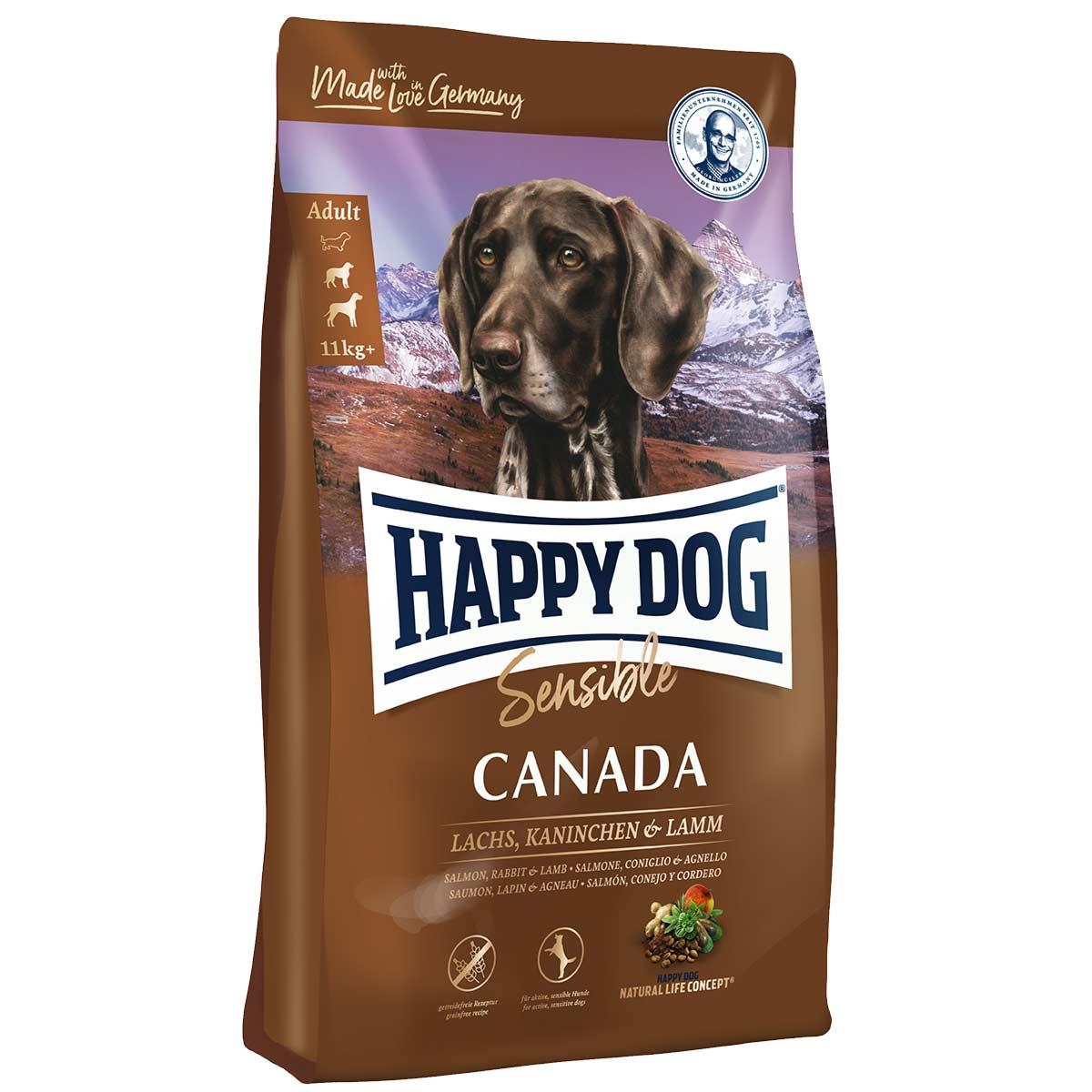 

Сухой корм для активных взрослых собак Happy Dog Sensible Canada 12,5 кг