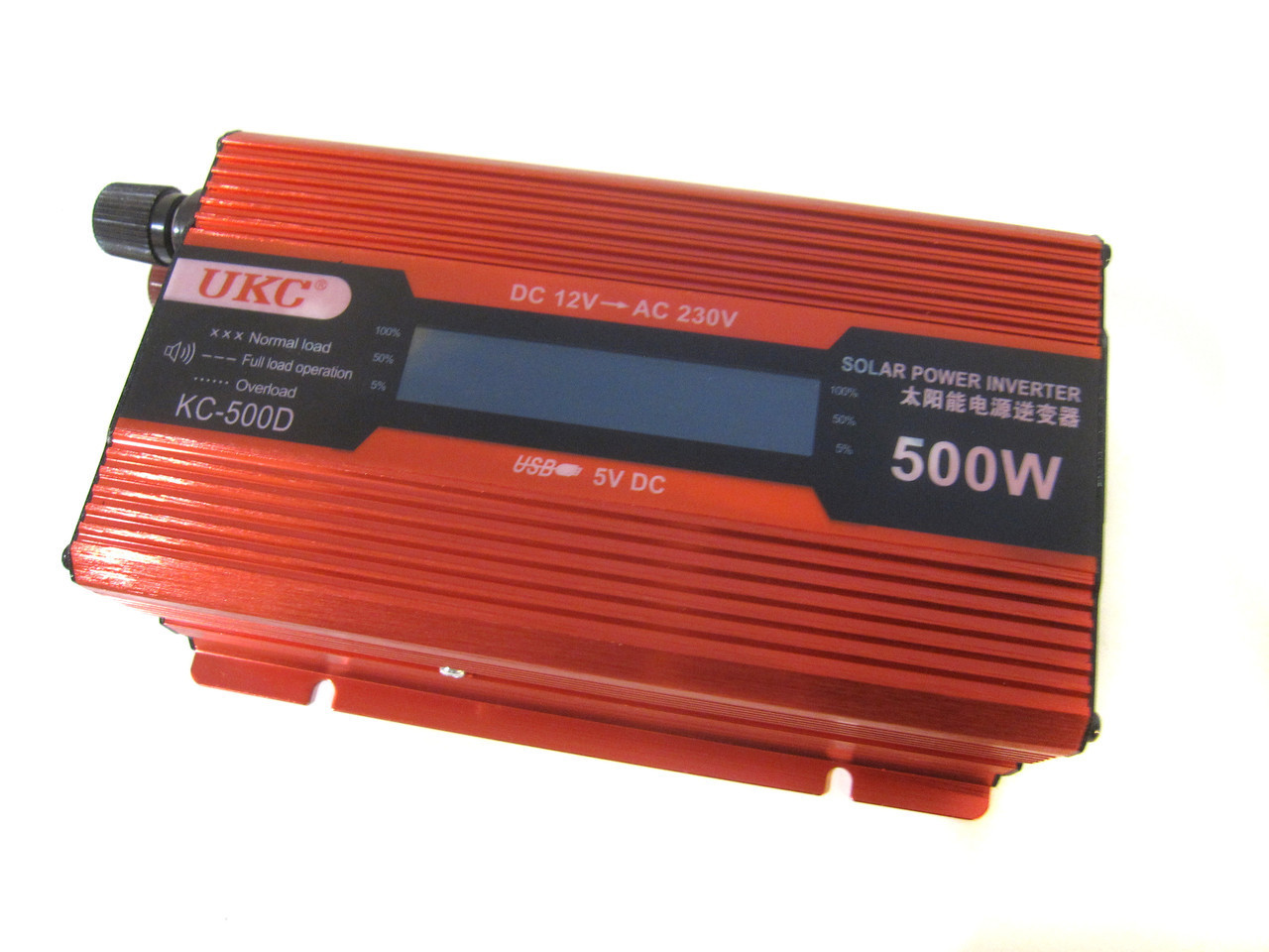 

Преобразователь UKC 12V-220V 500W LCD KC-500D (005069)