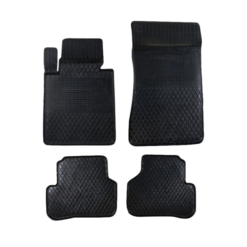 

Коврики резинові в салон Mercedes GLK від 2008-2015р. MAt-Gum (Польща), Черный
