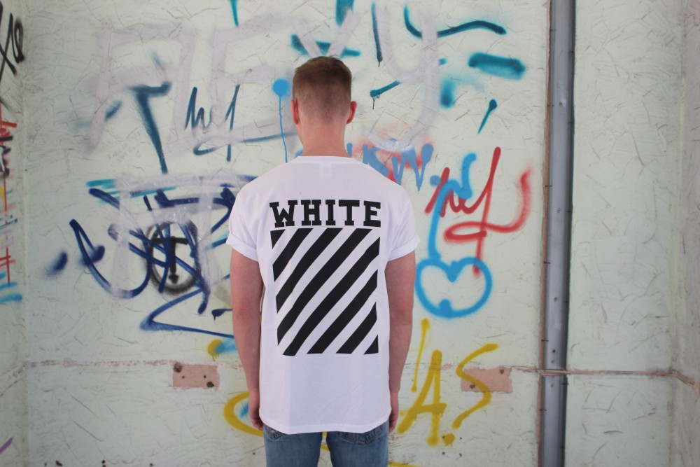 

Белая футболка Off White, Белый