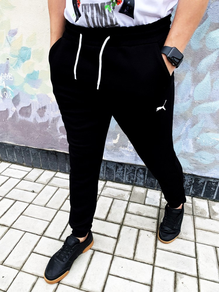 

Спортивные штаны (флис) Puma solo черные