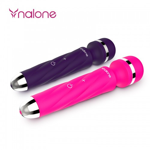 

Вибромассажер Nalone Lover USB, Розовый и фиолетовый