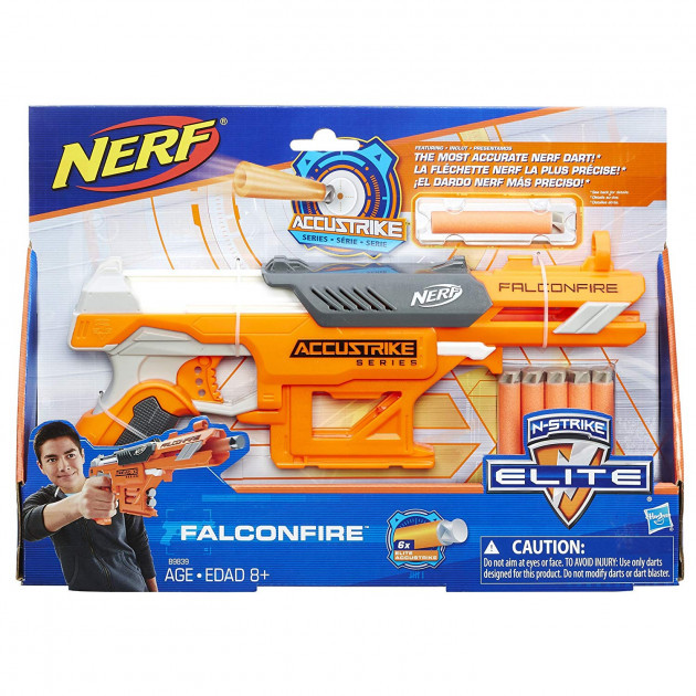 

Бластер Nerf Hasbro В9839 Нерф Аккустраик Фалконфайр (5010993329250), Оранжевый