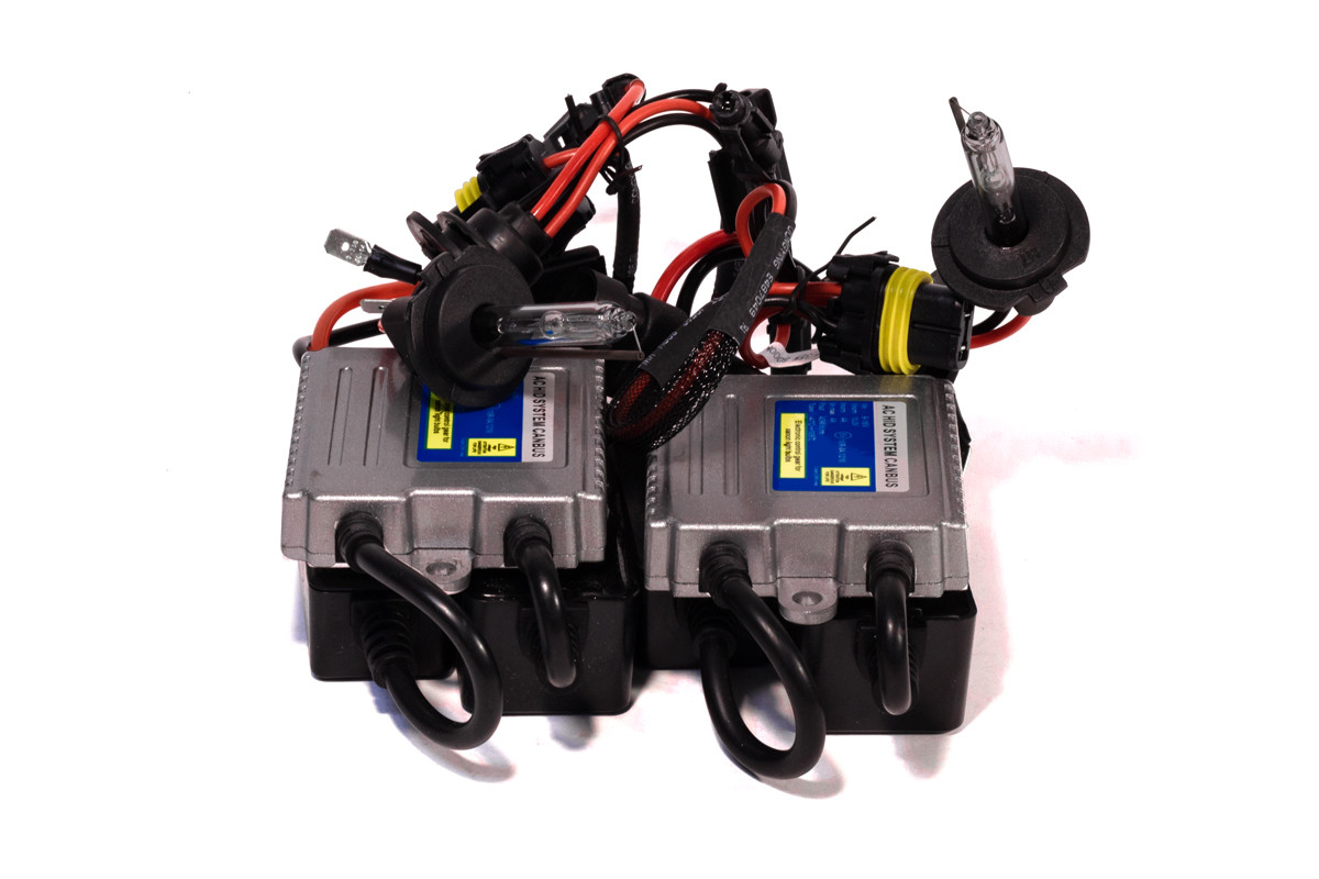 

Комплект ксенона H7 4300К 12v блоки AC с обманкой. КВАНТ