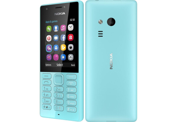 

Телефон Nokia 216 dual синего цвета, Blue