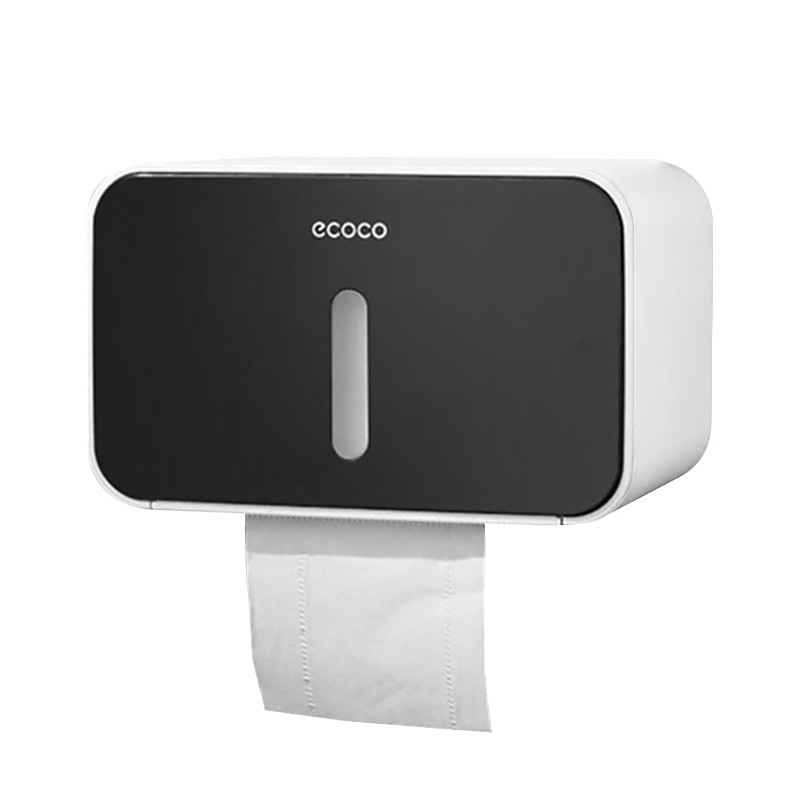 

Держатель туалетной бумаги и салфеток ECOCO E1903 Black 5573-18779, КОД: 2406756, Черный
