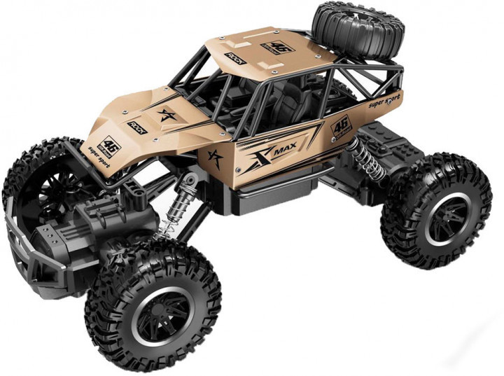 

Машинка на радиоуправлении Sulong Toys Off-Road Crawler Rock Sport золотой (SL-110AG)