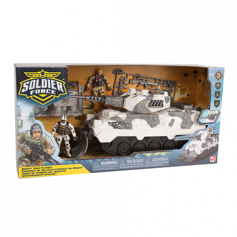 

Игровой набор военный солдаты desert tank танк chap mei (545058)