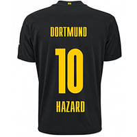 Футбольная форма Боруссия Дортмунд/Borussia Dortmund HAZARD 10 (Германия, Бундеслига),выездная сезон 2020-2021