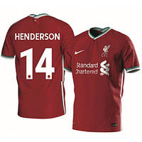 Футбольная форма Ливерпуль/Liverpool HENDERSON 14 ( Англия, Премьер Лига ), домашняя, сезон 2020-2021