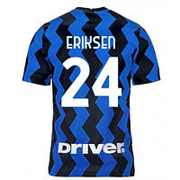 Футбольная форма Интер/Inter ERIKSEN 24 ( Италия, Серия А ), домашняя, сезон 2020-2021