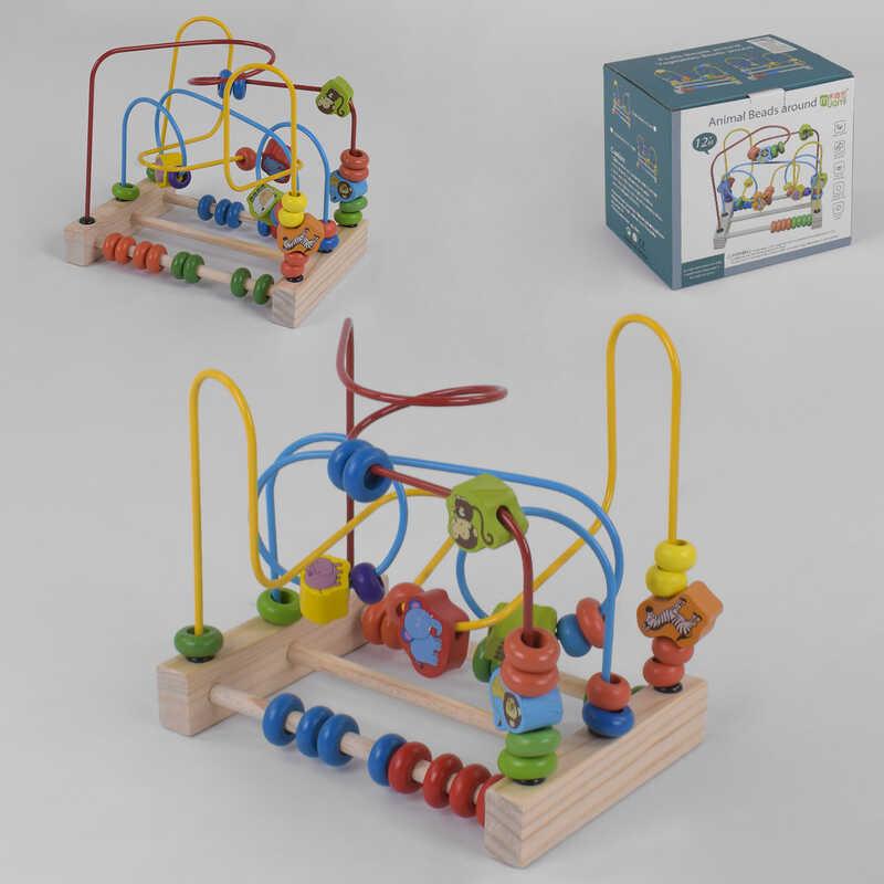 

Деревянная игра лабиринт С 39204 (30) в коробке