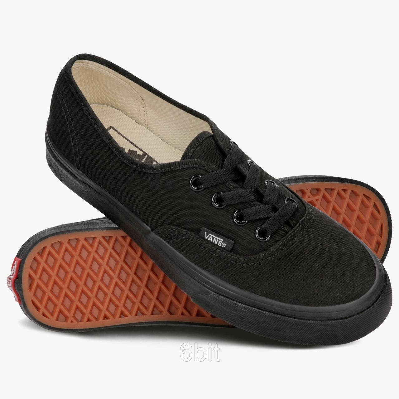 

Кеды Vans Authentic "Off the Wall" черные (низкие) 39, Черный