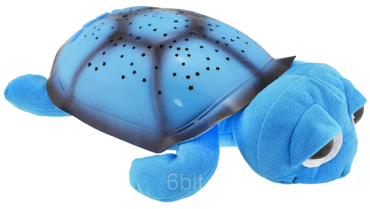 

Музыкальная черепаха проектор ночного неба Sparkling Turtle Blue (6854), Синий