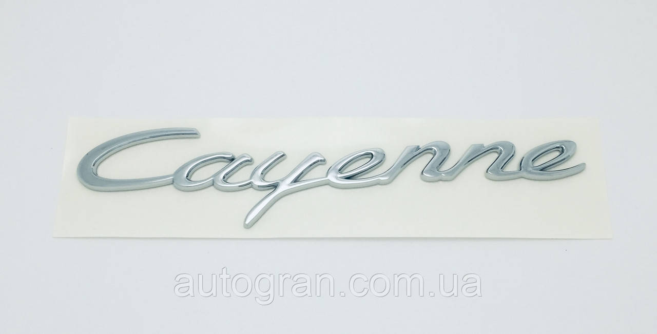 

Эмблема надпись багажника Porsche Cayenne