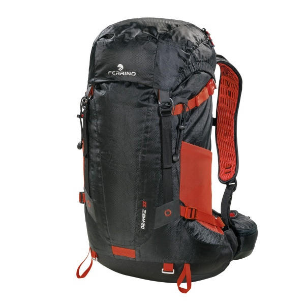 

Рюкзак туристический Ferrino Dry-Hike 32 OutDry Black, Черный с красным