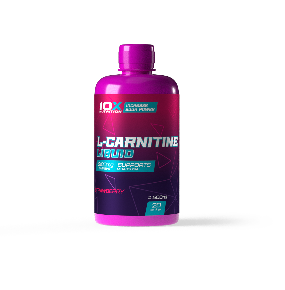 

Жидкий Л-карнитин 10x Nutrition L-Carnitine (500 мл) strawberry