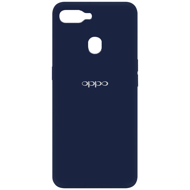 

Чехол Silicone Cover My Color Full Protective (A) для Oppo A5s / Oppo A12, Синий / midnight blue