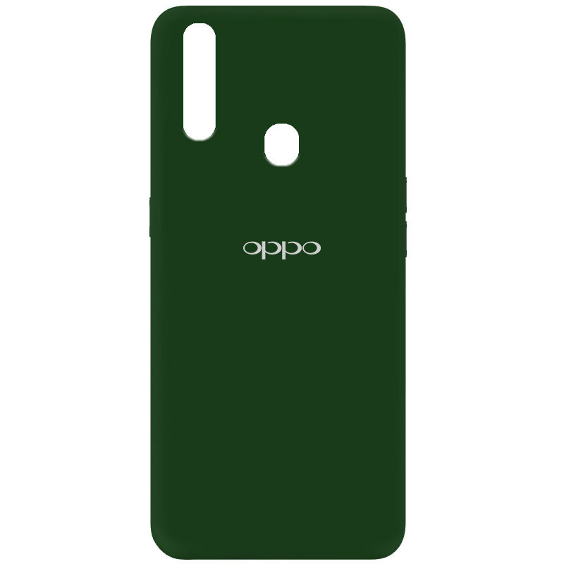 

Чехол Silicone Cover My Color Full Protective (A) для Oppo A31, Зеленый / dark green