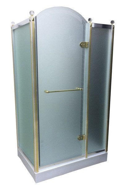 

Душевая кабина Orans SR-1654-COMBI gold/chrome (R) 120х80х200