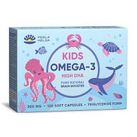 Риб'ячий жир для дітей "KIDS Омега-3 з високим рівнем ДГК", 120 капсул