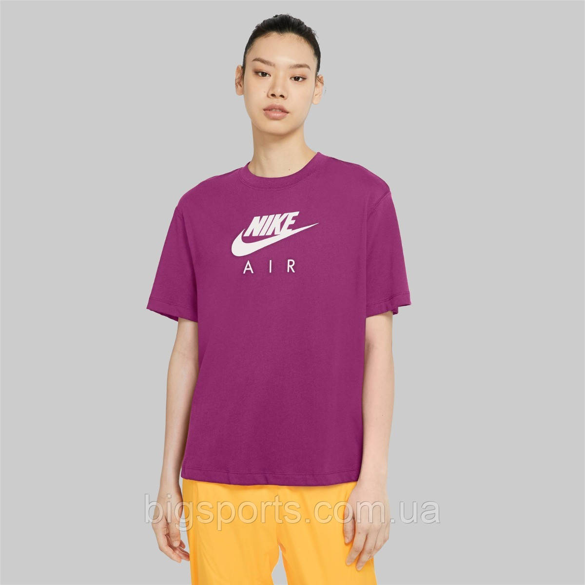 

Футболка жен. Nike Air Women's Short Sleeve Top (арт. CU5558-564) XS (38-40), Фиолетовый