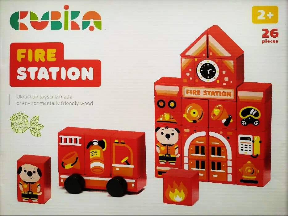 

Конструктор Cubika Fire station LDK3 (15139)