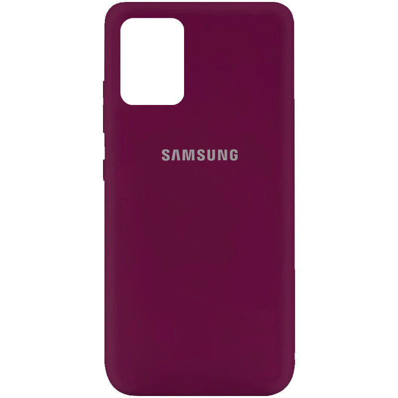 

Чехол Silicone Cover My Color Full Protective (A) для Samsung Galaxy S10 Lite Бордовый / Marsala