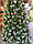 Новогодняя искусственная елка Кармен с золотыми шишками и жемчугом высотой 2.0 м, фото 2