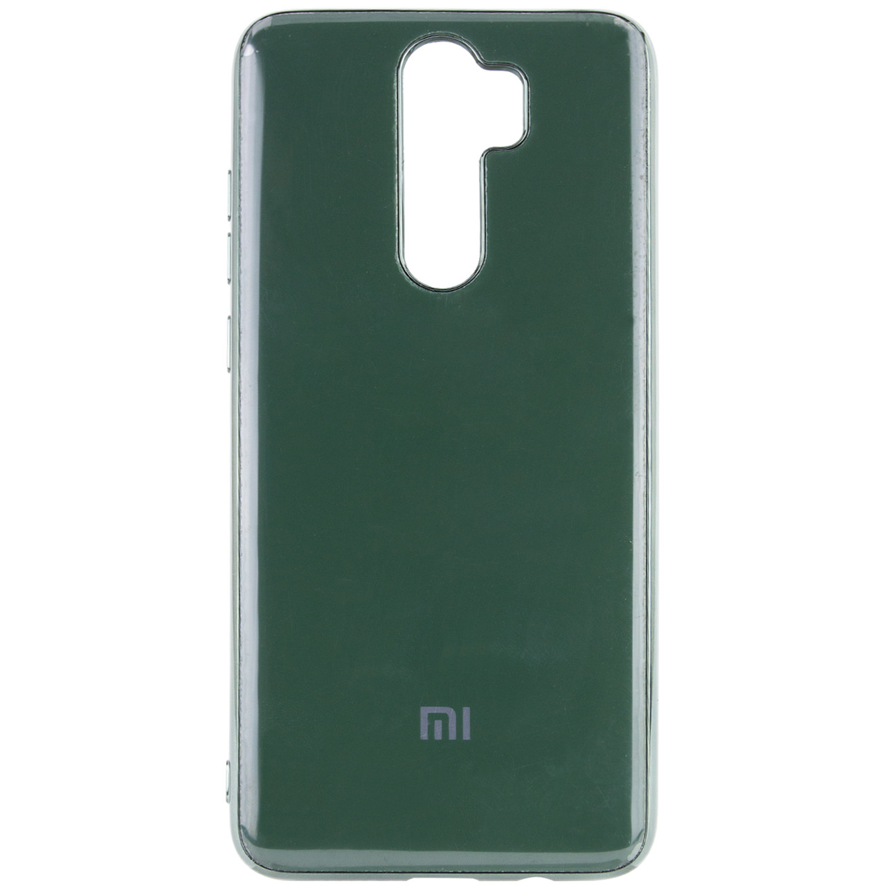 

TPU чехол GLOSSY LOGO для Xiaomi Redmi Note 8 Pro, Зеленый / pine green