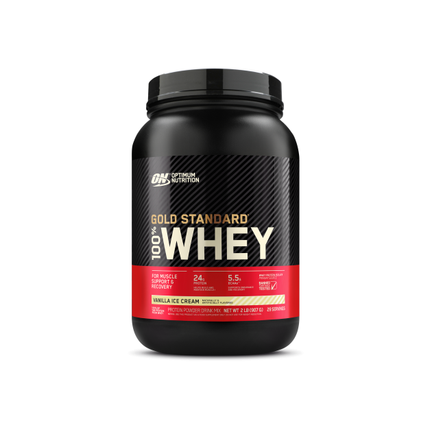 

Сывороточный протеин 100% Whey Gold Standard Natural Optimum Nutrition ванильное мороженое 907 г